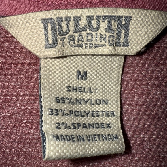 Duluth Trading Co Mist Master Jacket Full Zip Pink Size Medium - Picture 12 of 12